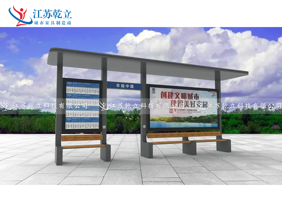 浙江不銹鋼候車亭發(fā)貨