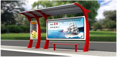 QL-H8041青海鄉(xiāng)鎮(zhèn)候車亭